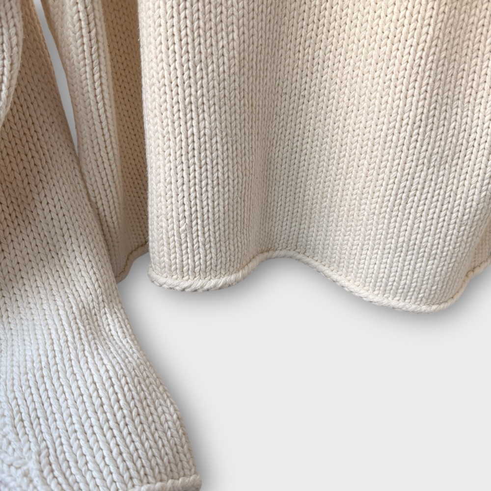Coldwater Creek Chunky Knit Mock Neck Sweater – Size L (Like New) - Picture 4 of 7